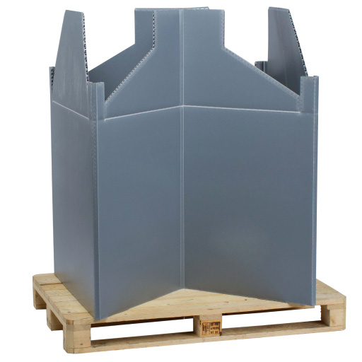 Pallet TOP Box plastic frame for all pallets