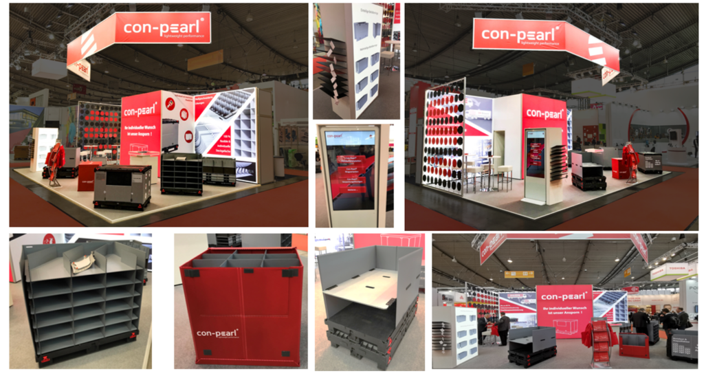 unser Messestand auf der LogiMAT in Stuttgart