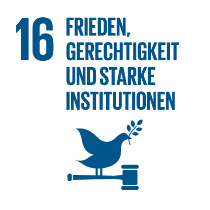 Agenda 2030 Frieden, Gerechtigkeit und starke Institutionen