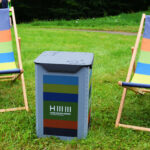 Flex-Store-Box und Liegestuhl