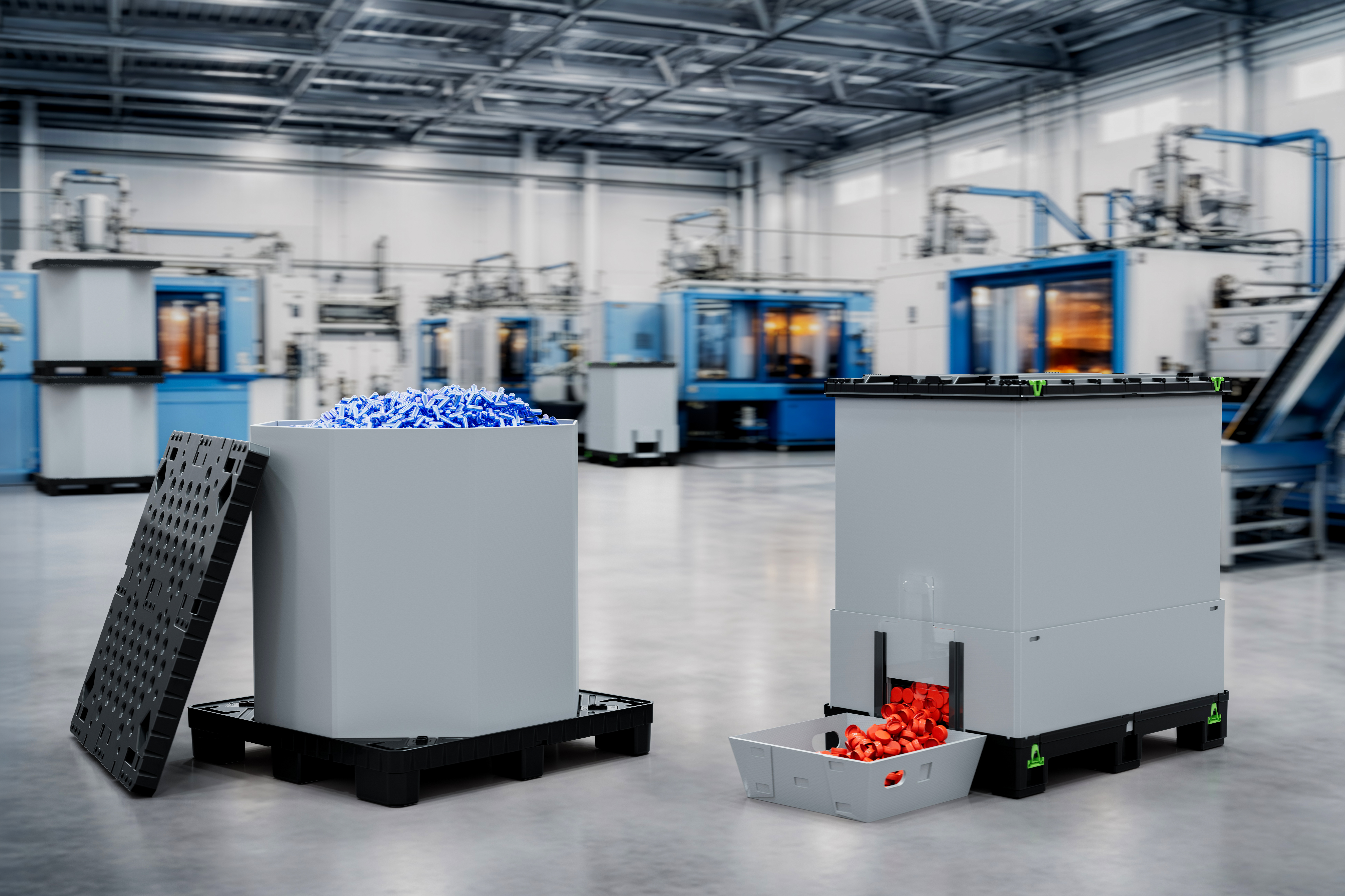 New Light TECH Box auf Messeausstellung