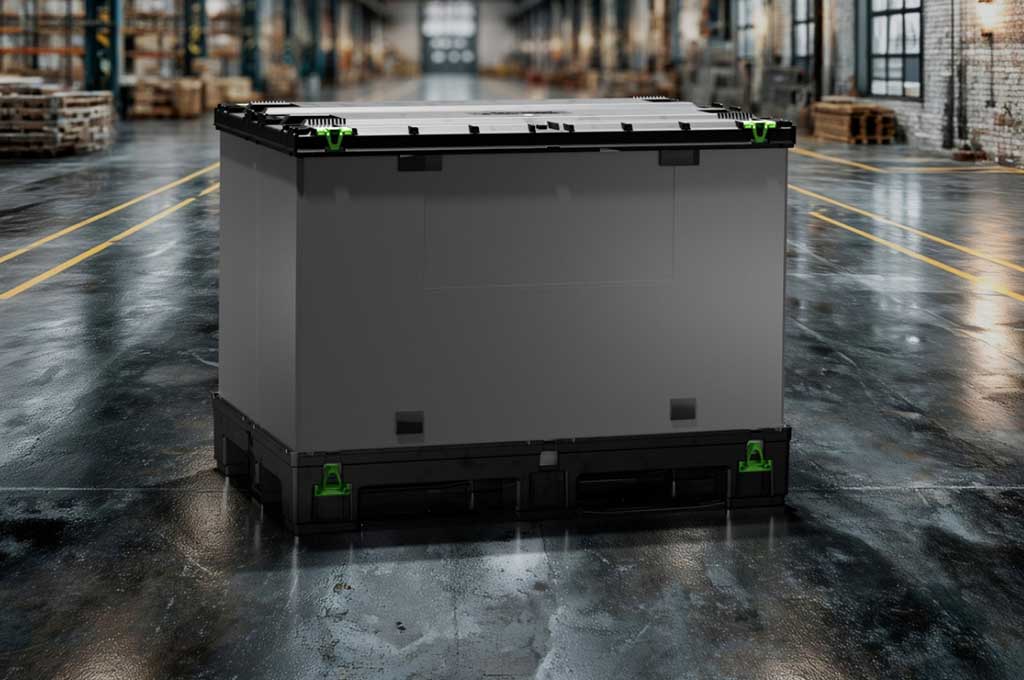 LTB Baseline Container in Lagerhalle