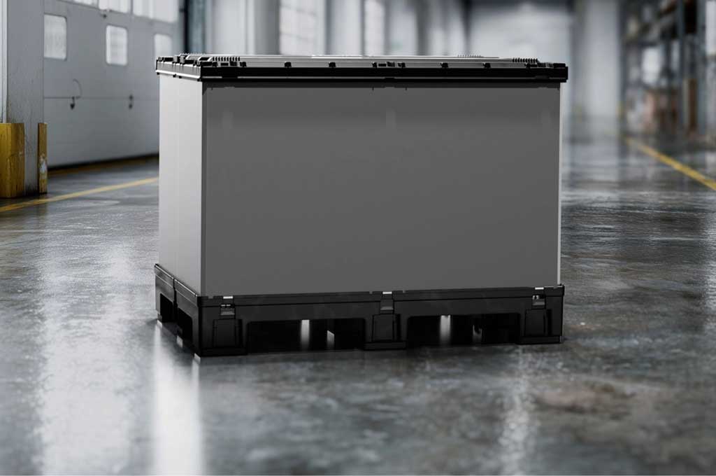 LTB Ecoline Container in Lagerhalle