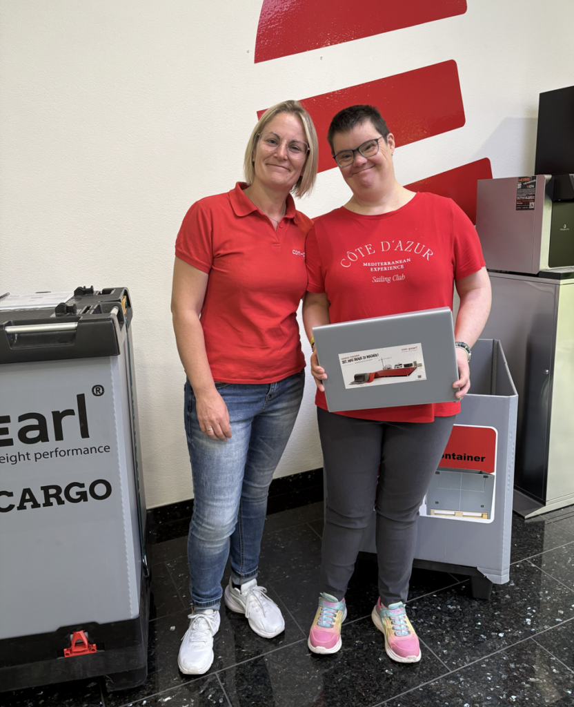 Karina und Sina beim Schichtwechsel 2026 bei con-pearl